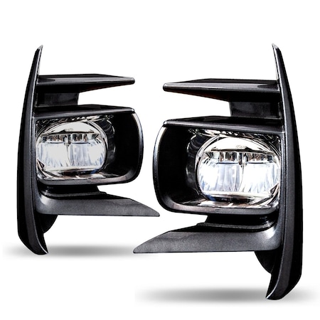 Winjet Ledfog Light - Clear Wiring Kit Included CFWJ-0641-C